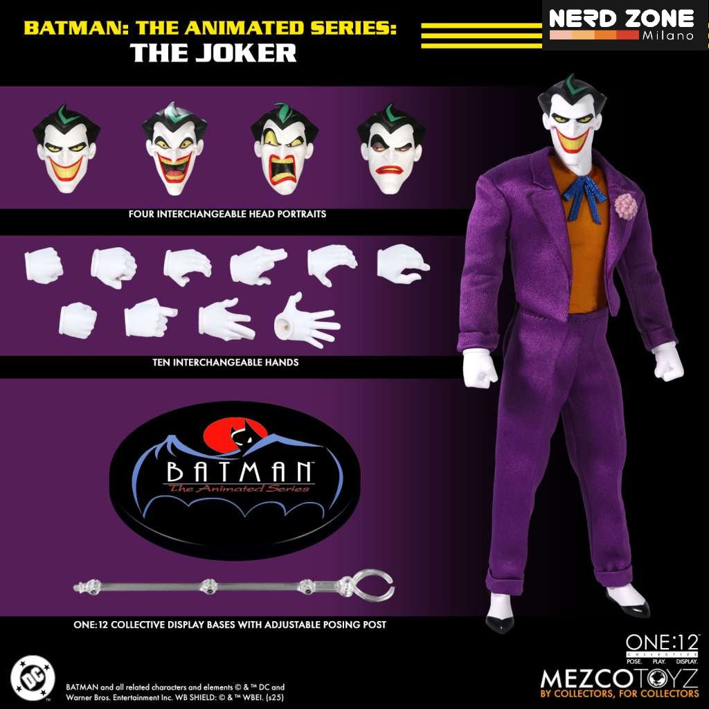 MEZCO - One 12 Collective Batman The Animated Series The Joker Af