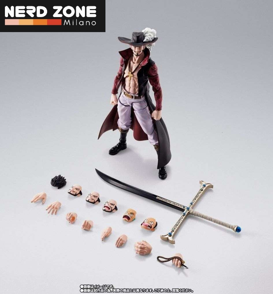 BANDAI S.H. FIGUARTS - One Piece Dracule Mihawk Hawkeye Shf