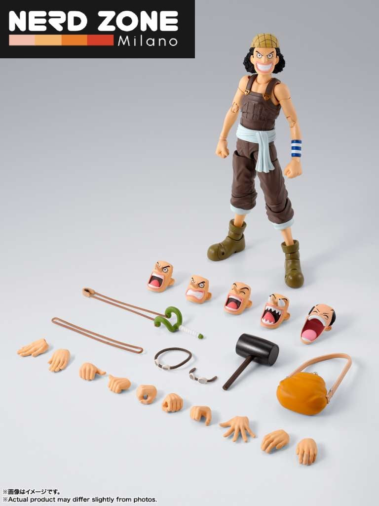 BANDAI - S.H. FIGUARTS One Piece Usopp Romance Dawn Shf