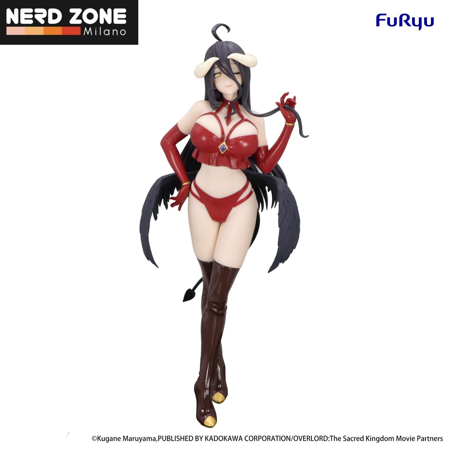 PRE ORDINE - FURYU - Overlord Albedo Red Bicute Dark Figure