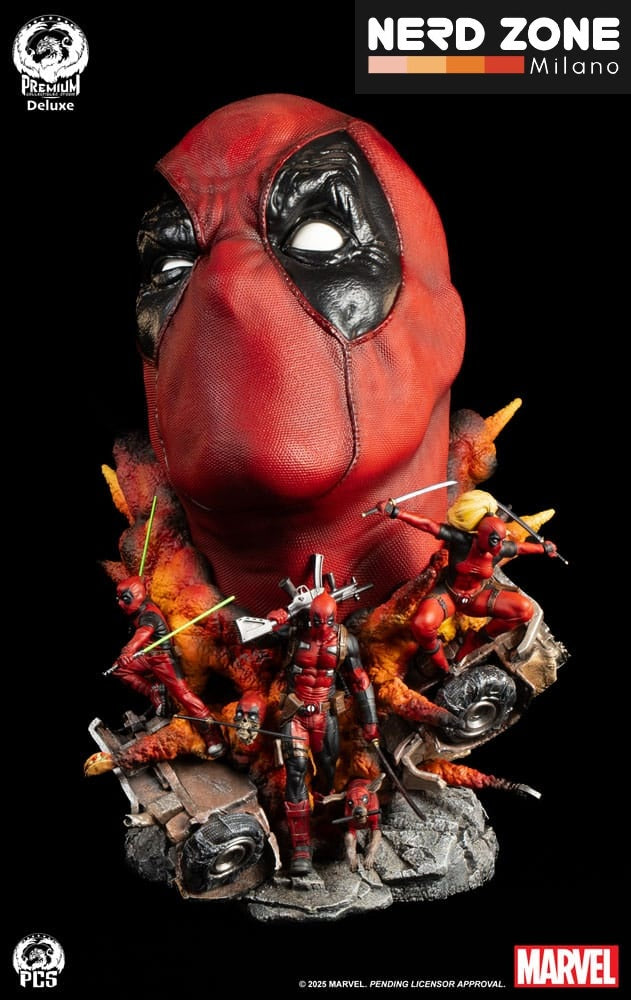 PCS (Premium Collectibles Studio) - Marvel Fine Art Bust Deadpool Deluxe Edition 42 cm