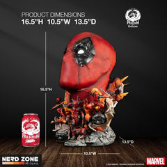 PCS (Premium Collectibles Studio) - Marvel Fine Art Bust Deadpool Deluxe Edition 42 cm