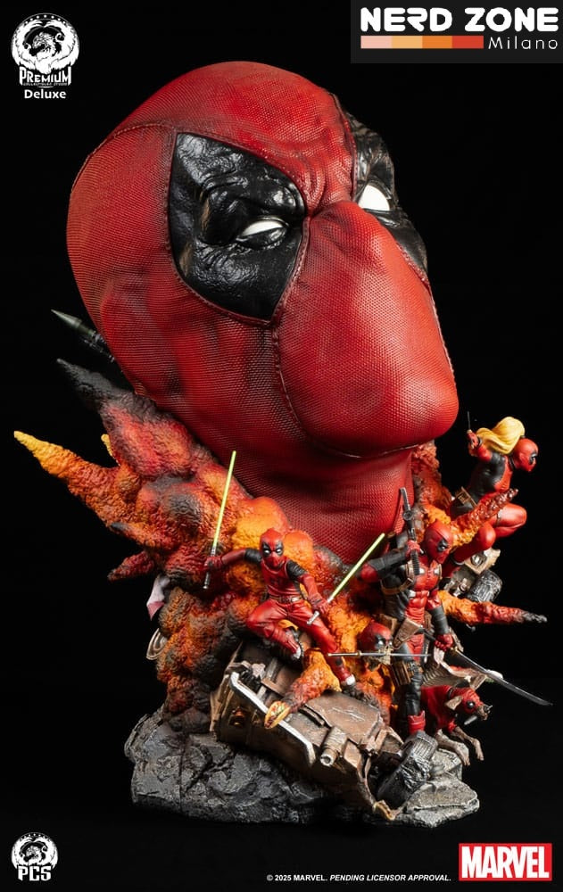 PCS (Premium Collectibles Studio) - Marvel Fine Art Bust Deadpool Deluxe Edition 42 cm