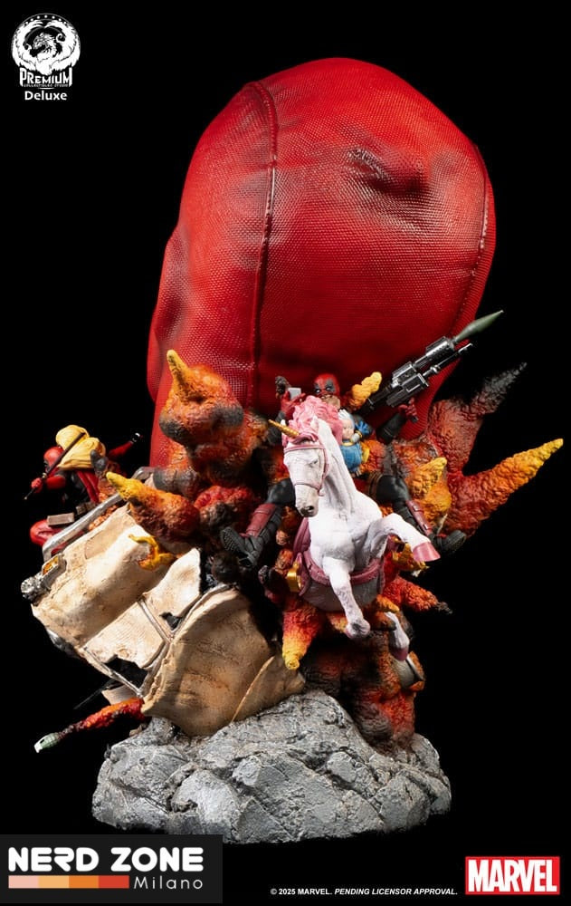 PCS (Premium Collectibles Studio) - Marvel Fine Art Bust Deadpool Deluxe Edition 42 cm