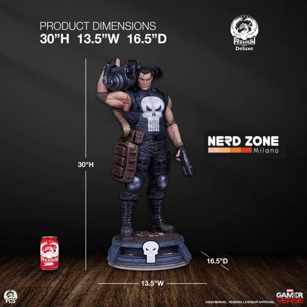 PCS (Premium Collectibles Studio) - Punisher Marvel Gamerverse 1/3 Scale Statue Deluxe Edition