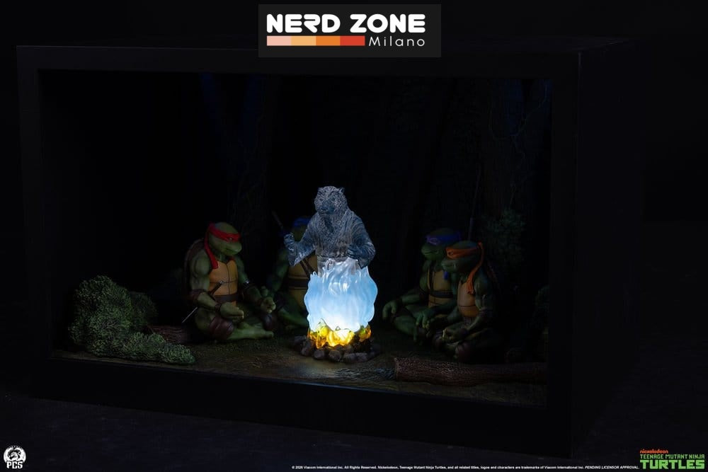 PRE ORDINE - PCS (Premium Collectibles Studio) Teenage Mutant Ninja Turtles (Movie Moments) Mini Scale Diorama Splinter's Spirit 36 cm