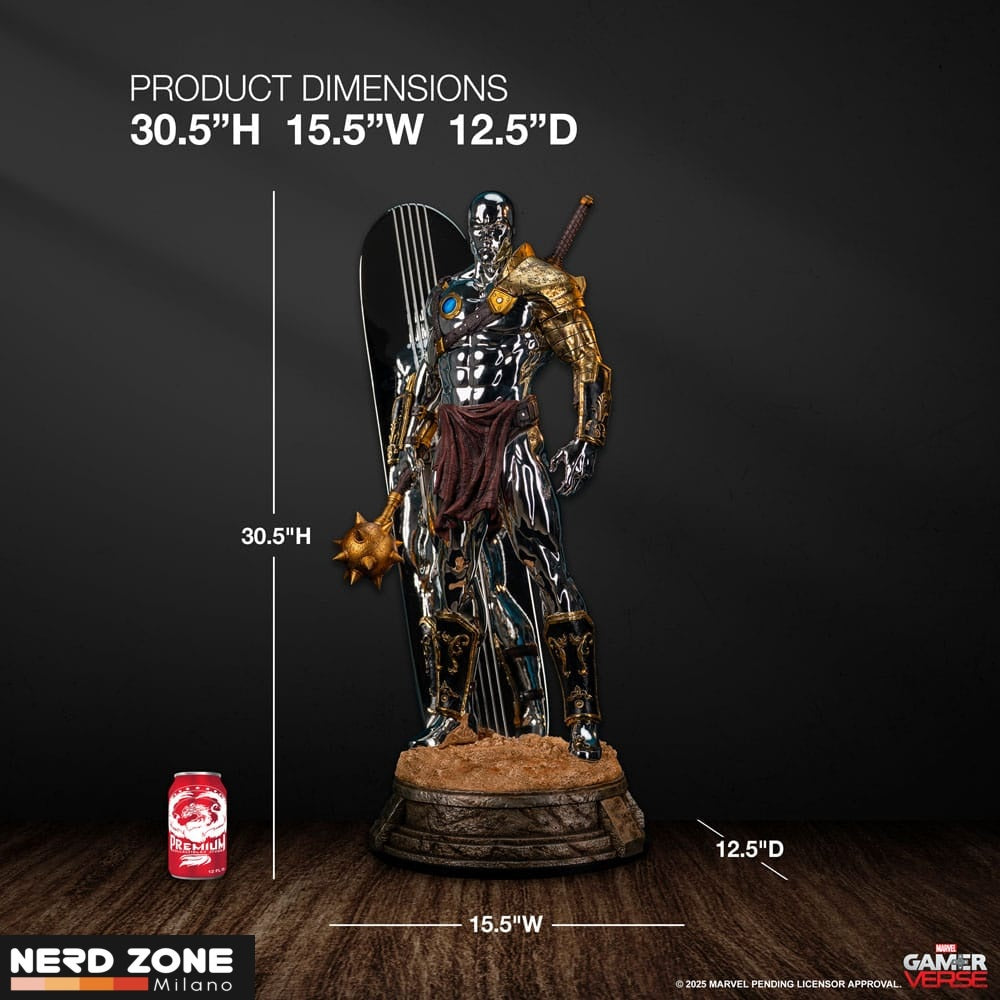 PCS (Premium Collectibles Studio) - Marvel Gamerverse Statue 1/3 Silver Surfer 77 cm