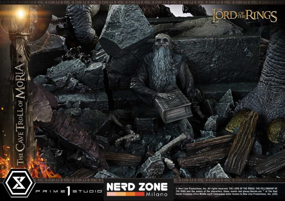 PRIME 1 STUDIO - The Lord of the Rings Premium Masterline Series Statue 1/6 Cave Troll of Moria Bonus Version 91 cm