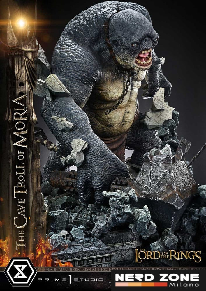 PRIME 1 STUDIO - The Lord of the Rings Premium Masterline Series Statue 1/6 Cave Troll of Moria Bonus Version 91 cm