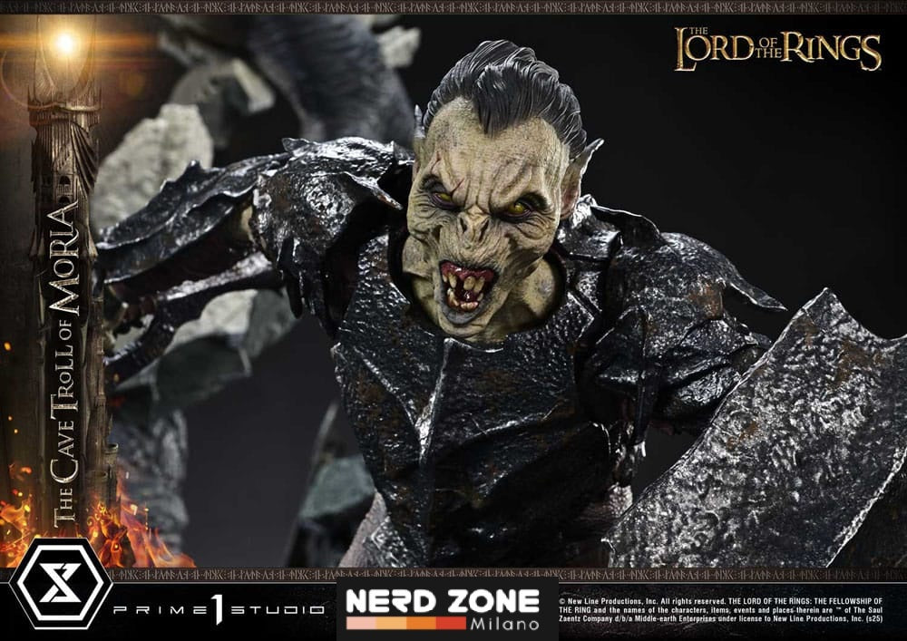 PRIME 1 STUDIO - The Lord of the Rings Premium Masterline Series Statue 1/6 Cave Troll of Moria Bonus Version 91 cm