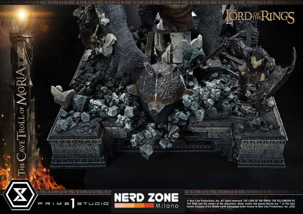 PRIME 1 STUDIO - The Lord of the Rings Premium Masterline Series Statue 1/6 Cave Troll of Moria Bonus Version 91 cm