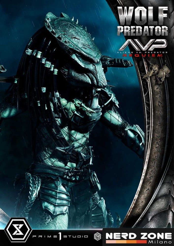 PRIME 1 STUDIO - Alien vs. Predator Real Elite Masterline Series Statue 1/3 Requiem Wolf Predator 95 cm