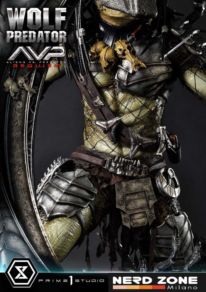 PRIME 1 STUDIO - Alien vs. Predator Real Elite Masterline Series Statue 1/3 Requiem Wolf Predator 95 cm