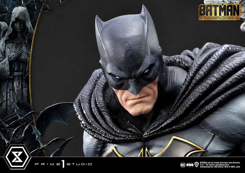 PRIME 1 STUDIO - Batman Ultimate Premium Masterline Series Statue 1/4 Batman Rebirth Edition Black Deluxe Bonus Version 71 cm