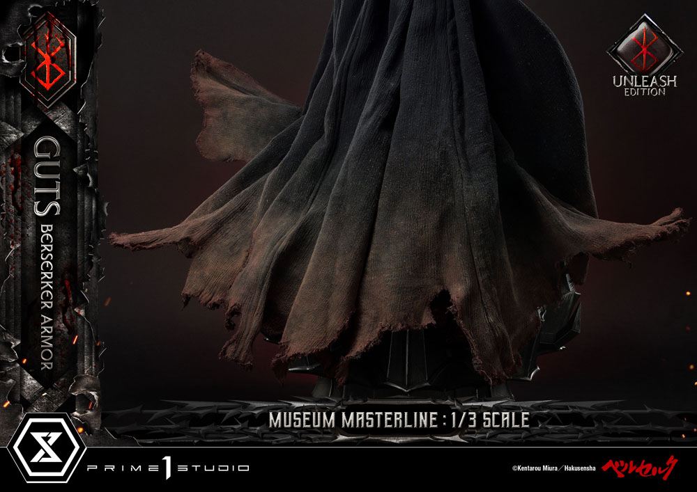 PRIME 1 STUDIO - Berserk Museum Masterline Statue 1/3 - Guts Berserker Armor Unleash Edition 121 cm