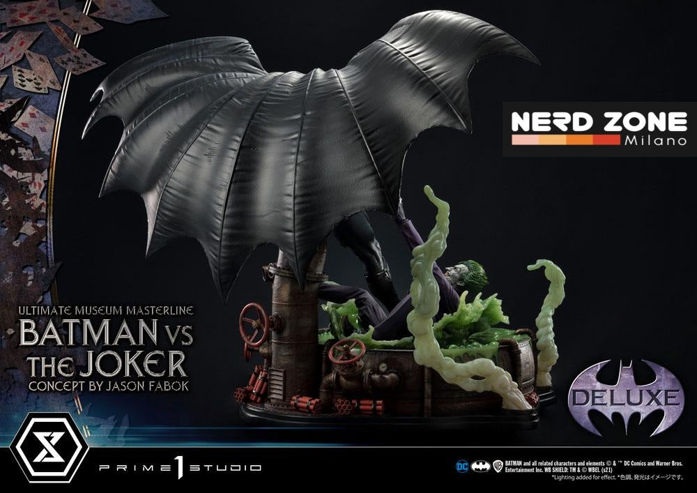 PRIME 1 STUDIO - DC Comics Statue 1/3 Batman vs. The Joker by Jason Fabok Deluxe Bonus Version 85 cm
