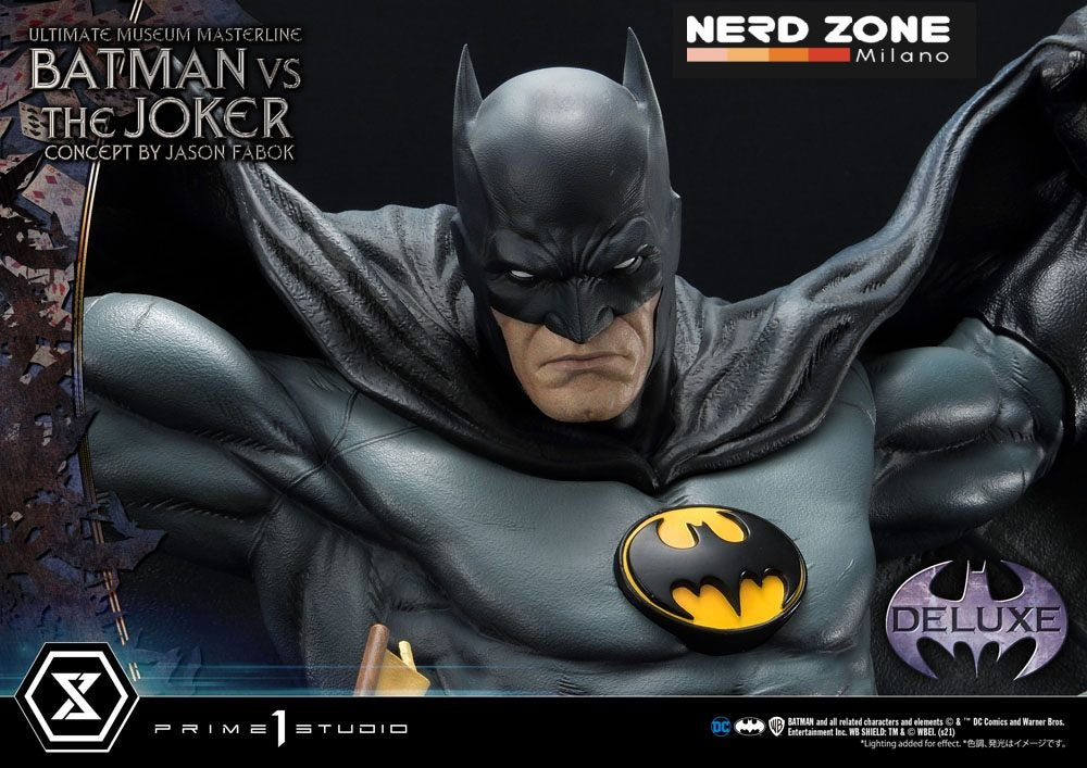 PRIME 1 STUDIO - DC Comics Statue 1/3 Batman vs. The Joker by Jason Fabok Deluxe Bonus Version 85 cm