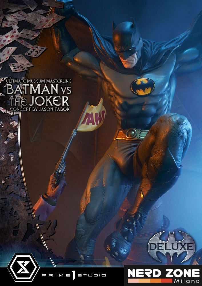 PRIME 1 STUDIO - DC Comics Statue 1/3 Batman vs. The Joker by Jason Fabok Deluxe Bonus Version 85 cm