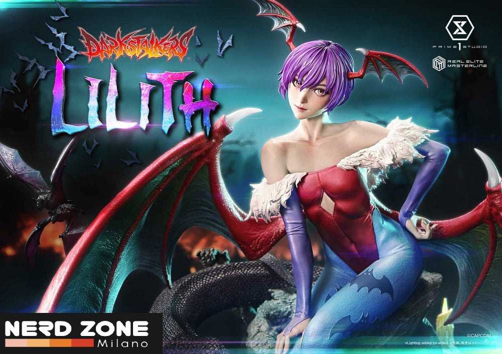 PRIME 1 STUDIO - Darkstalkers Real Elite Masterline Series Statue 1/4 Lilith Bonus Version 52 cm