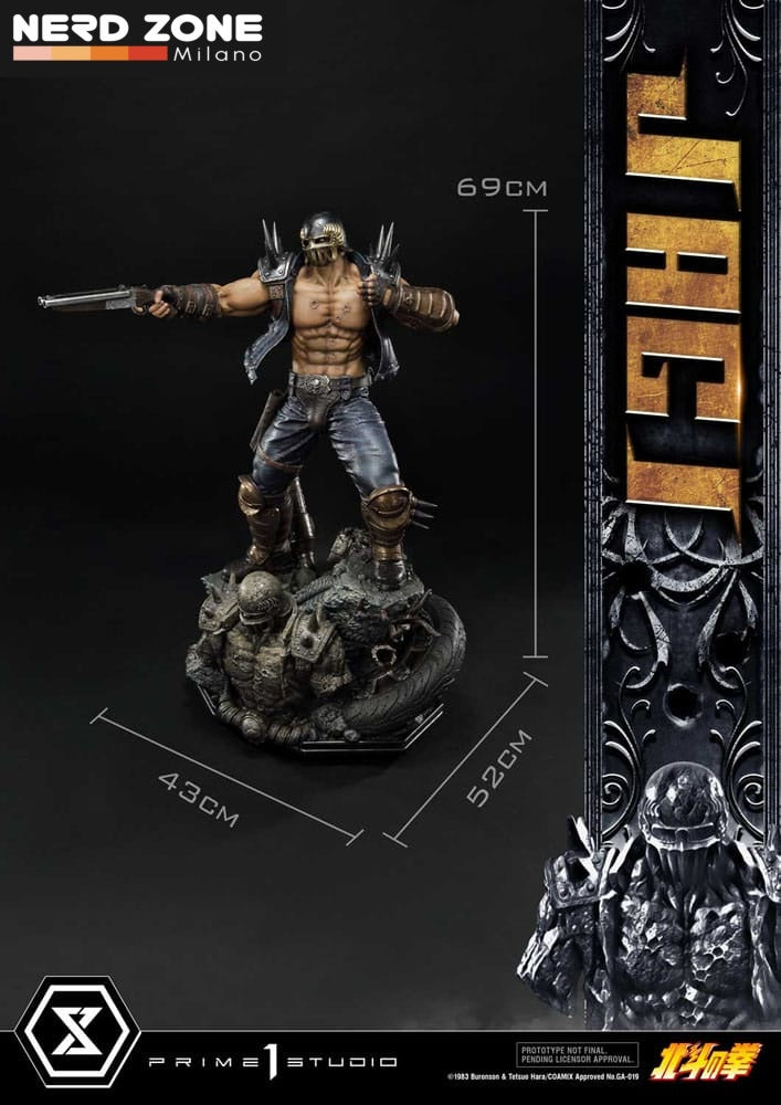 PRIME 1 STUDIO - Fist of the North Star Statue Jagi Bonus Version 69 cm