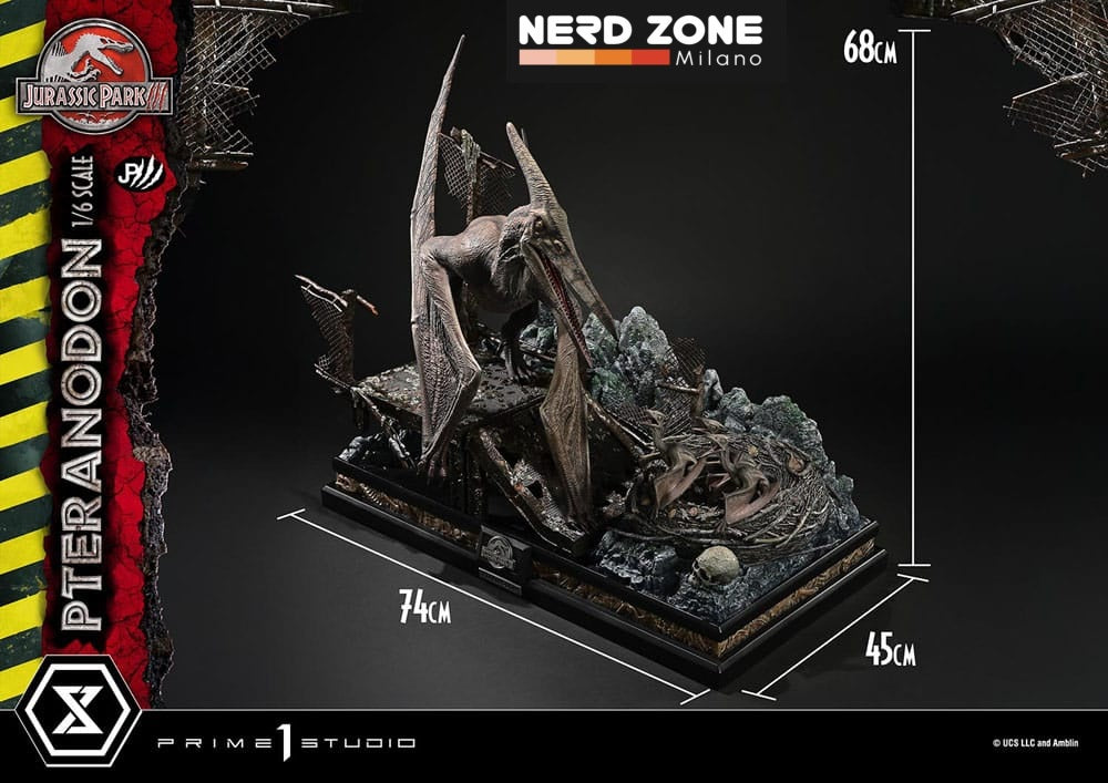 PRIME 1 STUDIO - Jurassic Park III Legacy Museum Collection Statue 1/6 Pteranodon 68 cm