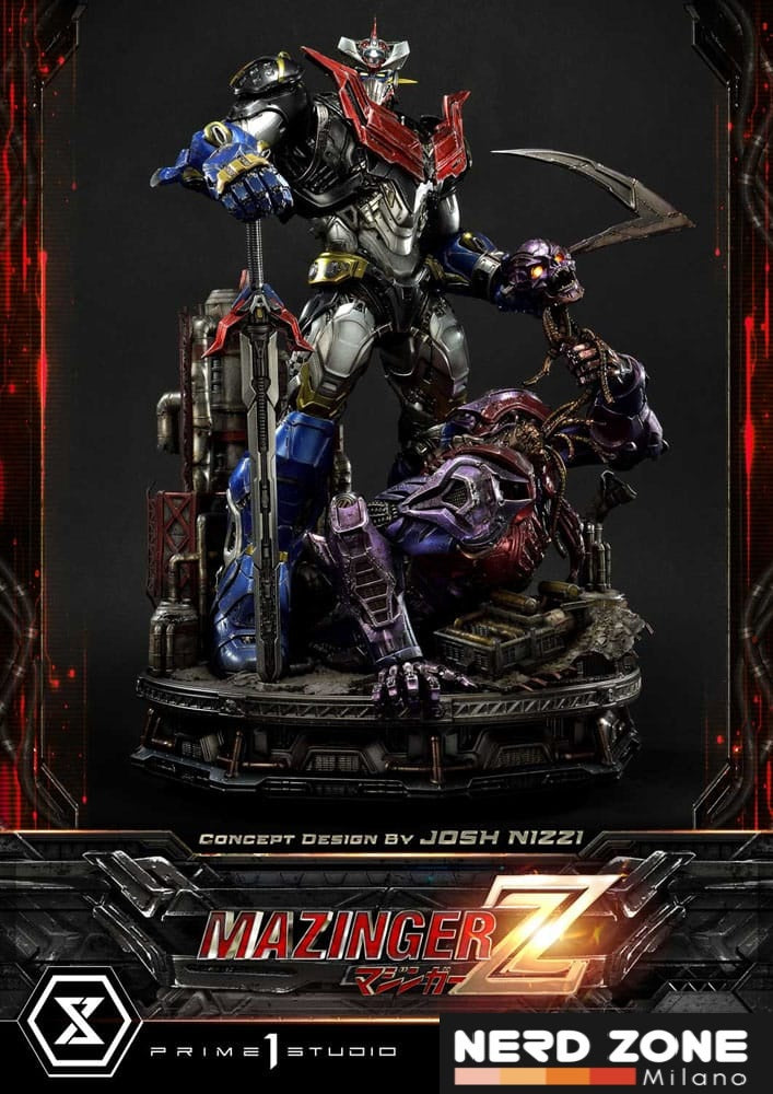 PRIME 1 STUDIO - Mazinger Z Ultimate Diorama Masterline Statue Concept Design by Josh Nizzi Deluxe Version 69 cm