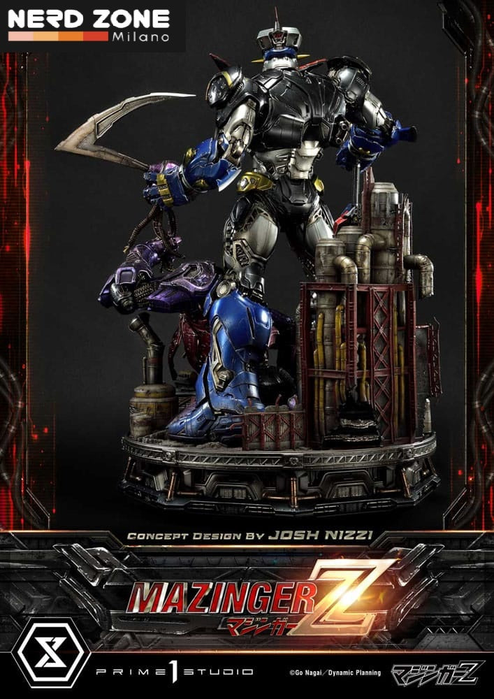 PRIME 1 STUDIO - Mazinger Z Ultimate Diorama Masterline Statue Concept Design by Josh Nizzi Deluxe Version 69 cm