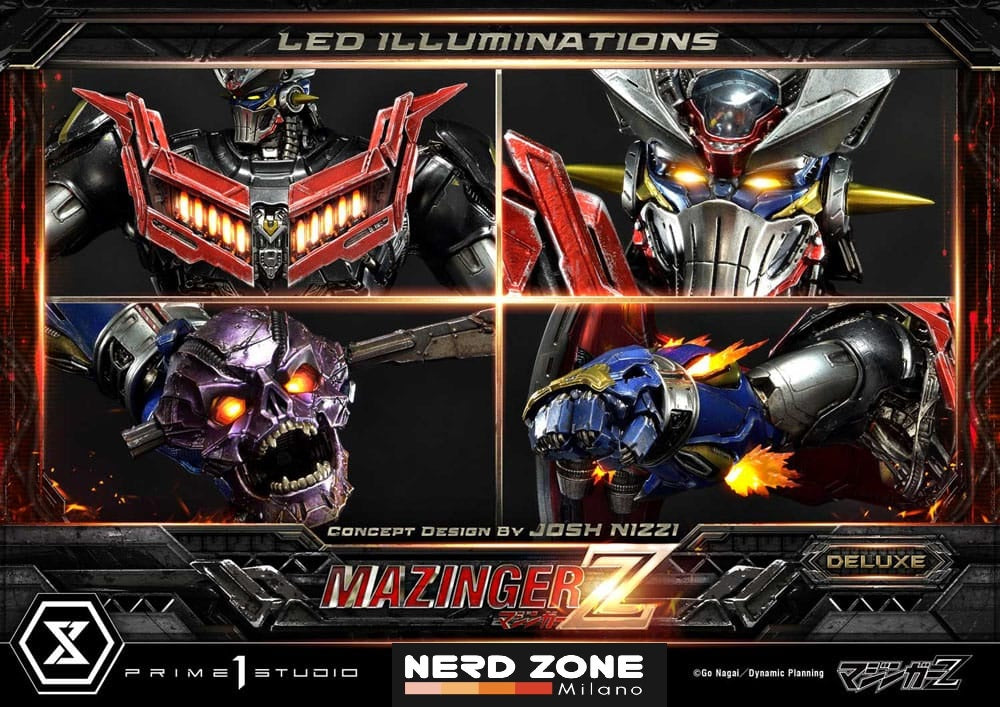 PRIME 1 STUDIO - Mazinger Z Ultimate Diorama Masterline Statue Concept Design by Josh Nizzi Deluxe Version 69 cm
