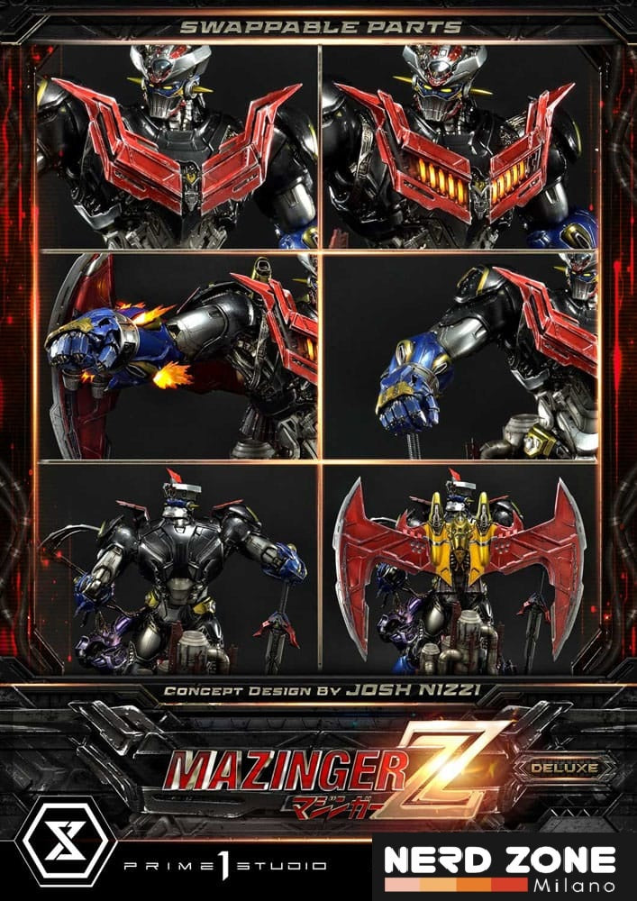 PRIME 1 STUDIO - Mazinger Z Ultimate Diorama Masterline Statue Concept Design by Josh Nizzi Deluxe Version 69 cm