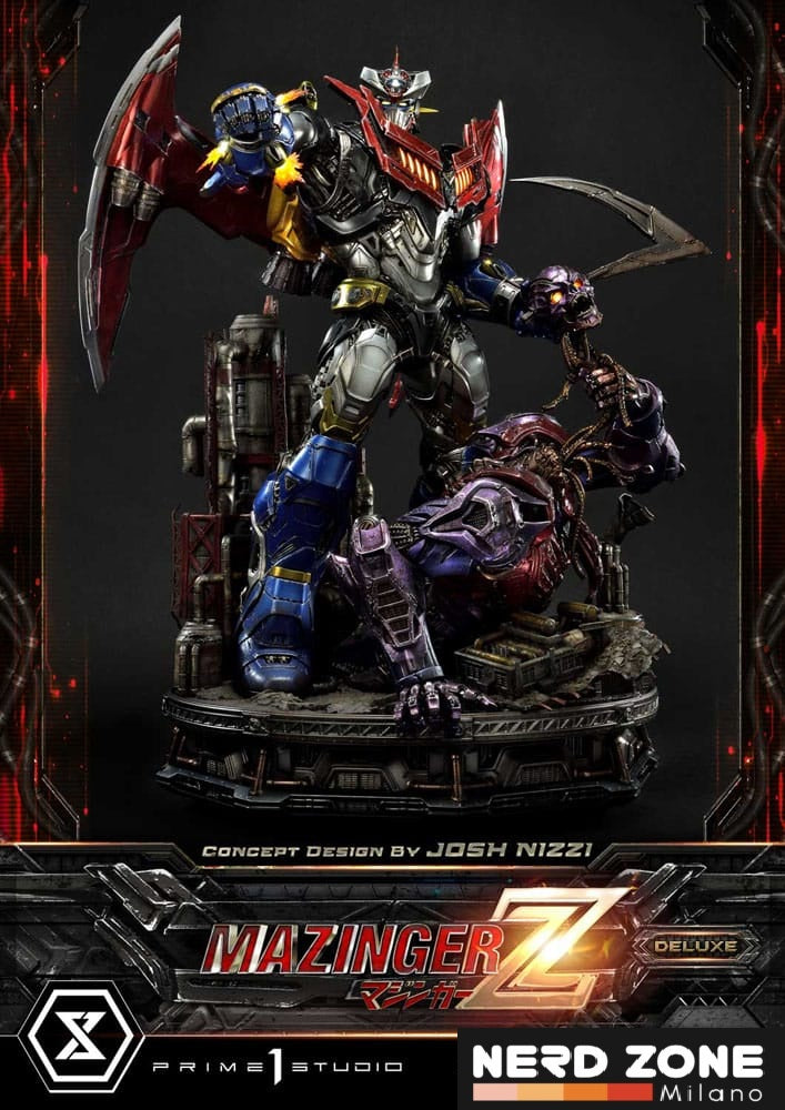 PRIME 1 STUDIO - Mazinger Z Ultimate Diorama Masterline Statue Concept Design by Josh Nizzi Deluxe Version 69 cm