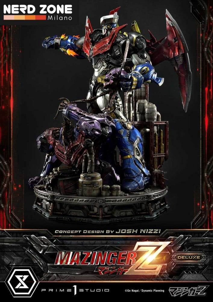 PRIME 1 STUDIO - Mazinger Z Ultimate Diorama Masterline Statue Concept Design by Josh Nizzi Deluxe Version 69 cm