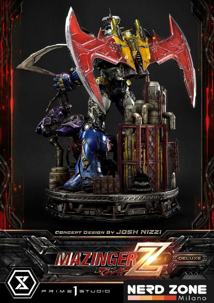 PRIME 1 STUDIO - Mazinger Z Ultimate Diorama Masterline Statue Concept Design by Josh Nizzi Deluxe Version 69 cm