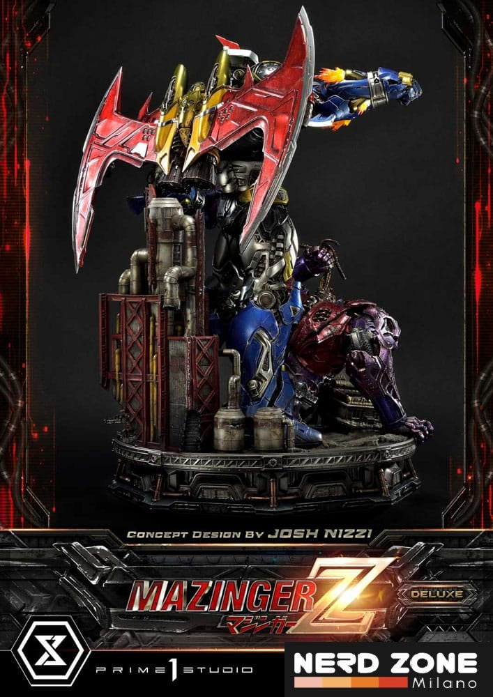 PRIME 1 STUDIO - Mazinger Z Ultimate Diorama Masterline Statue Concept Design by Josh Nizzi Deluxe Version 69 cm