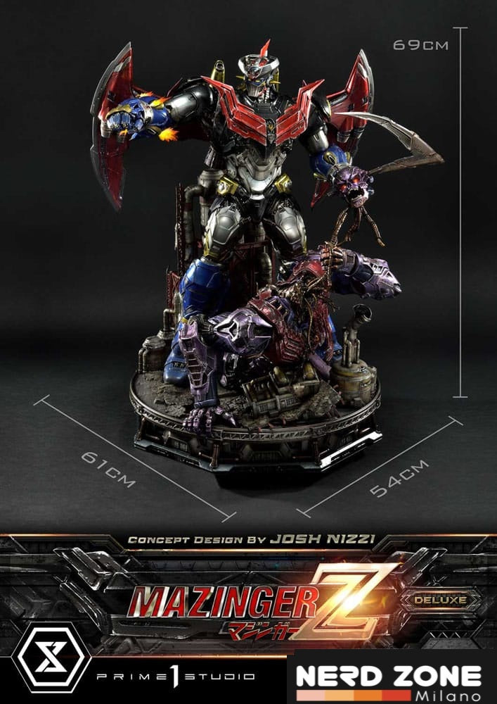 PRIME 1 STUDIO - Mazinger Z Ultimate Diorama Masterline Statue Concept Design by Josh Nizzi Deluxe Version 69 cm