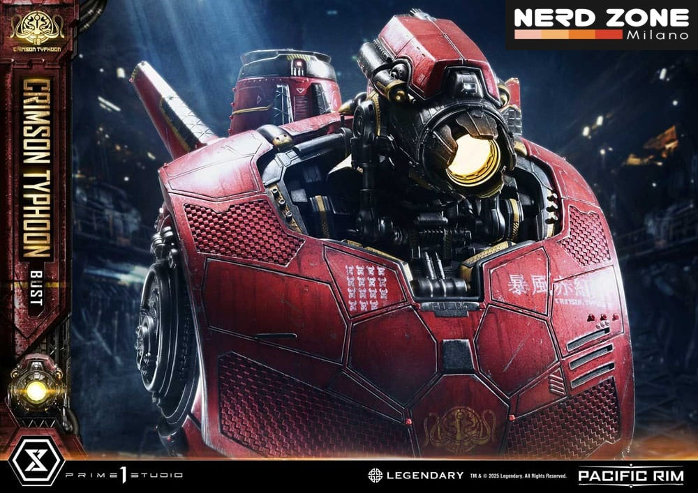 PRIME 1 STUDIO - Pacific Rim Life Size Bust 1/1 Crimson Typhoon 73 cm