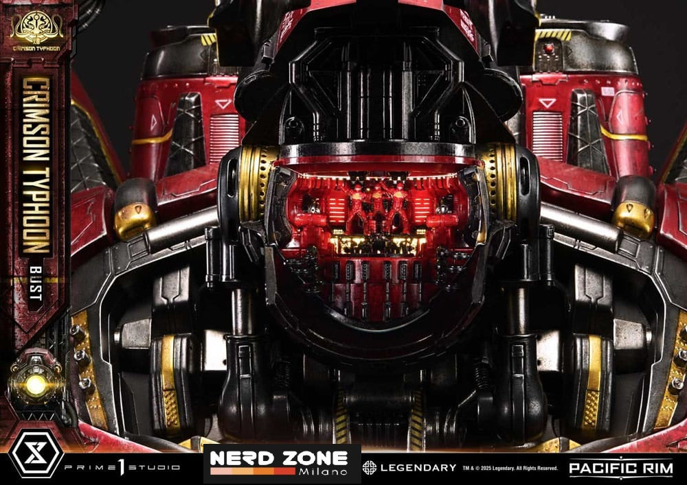 PRIME 1 STUDIO - Pacific Rim Life Size Bust 1/1 Crimson Typhoon 73 cm