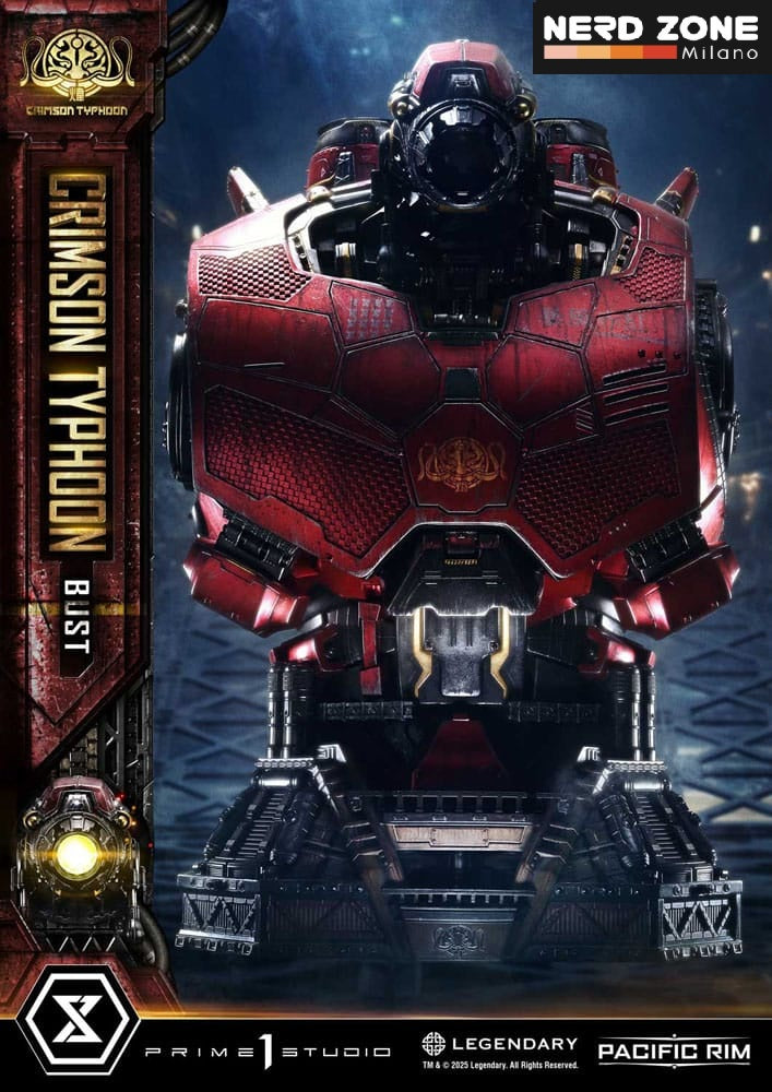 PRIME 1 STUDIO - Pacific Rim Life Size Bust 1/1 Crimson Typhoon 73 cm
