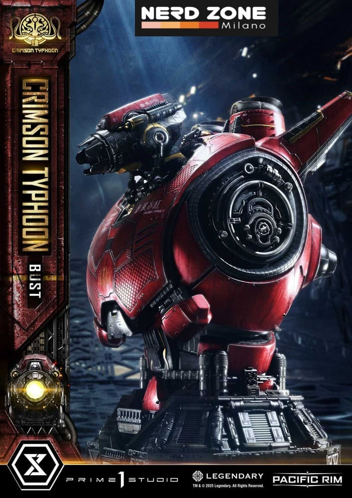 PRIME 1 STUDIO - Pacific Rim Life Size Bust 1/1 Crimson Typhoon 73 cm
