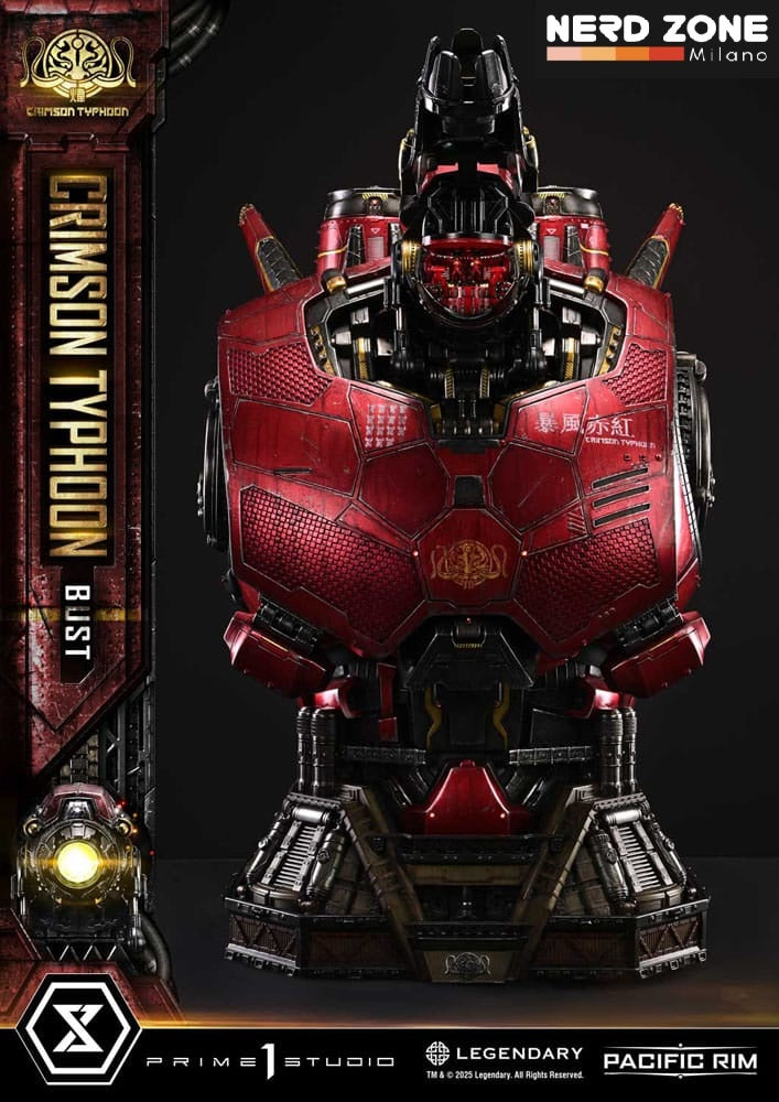 PRIME 1 STUDIO - Pacific Rim Life Size Bust 1/1 Crimson Typhoon 73 cm