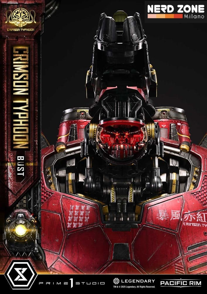 PRIME 1 STUDIO - Pacific Rim Life Size Bust 1/1 Crimson Typhoon 73 cm