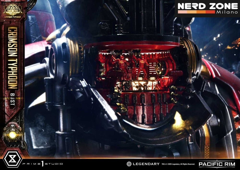 PRIME 1 STUDIO - Pacific Rim Life Size Bust 1/1 Crimson Typhoon 73 cm