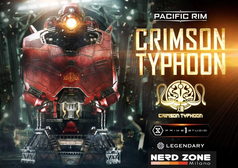 PRIME 1 STUDIO - Pacific Rim Life Size Bust 1/1 Crimson Typhoon 73 cm