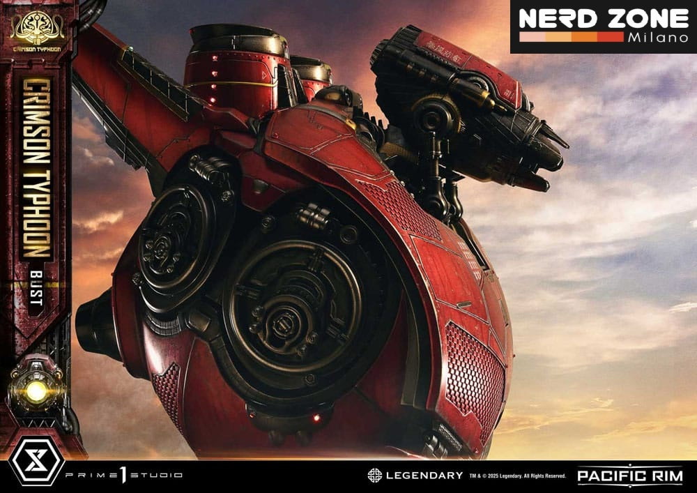 PRIME 1 STUDIO - Pacific Rim Life Size Bust 1/1 Crimson Typhoon 73 cm