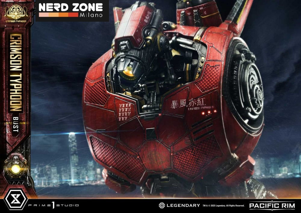 PRIME 1 STUDIO - Pacific Rim Life Size Bust 1/1 Crimson Typhoon 73 cm