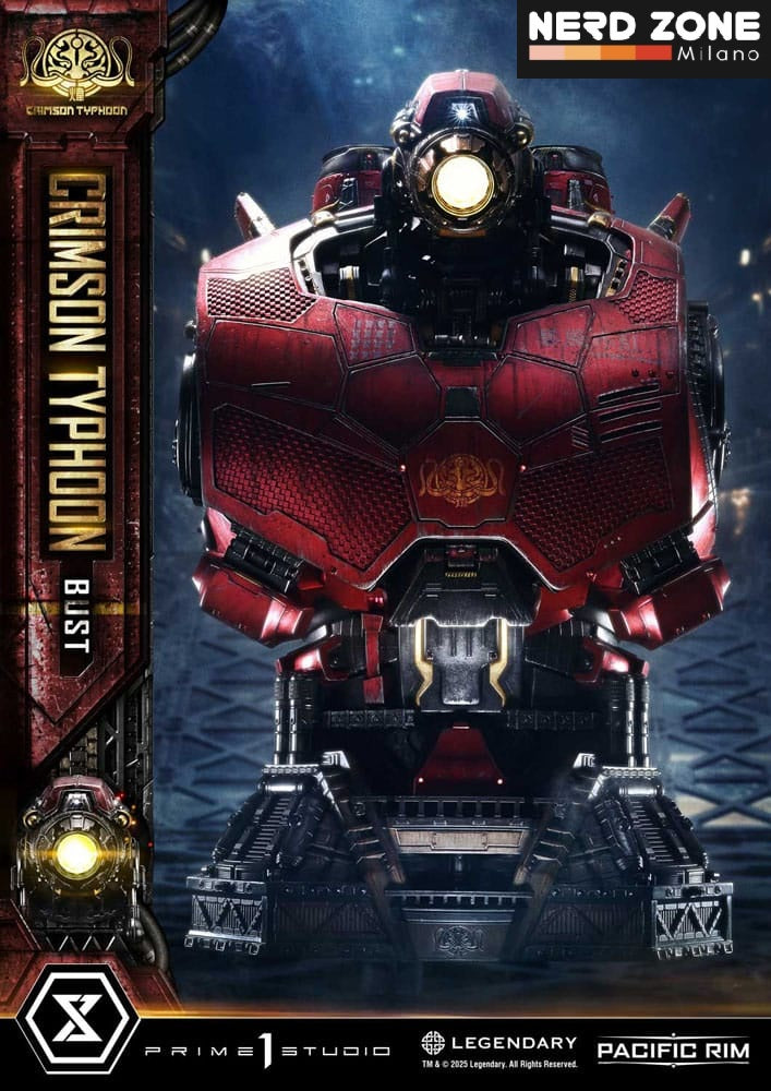 PRIME 1 STUDIO - Pacific Rim Life Size Bust 1/1 Crimson Typhoon 73 cm