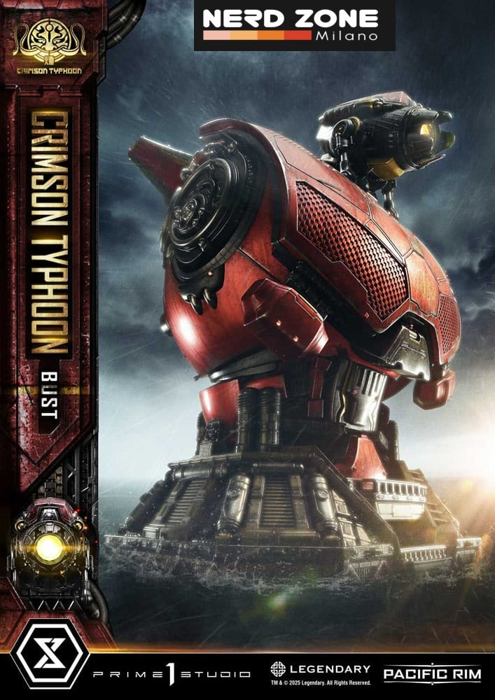 PRIME 1 STUDIO - Pacific Rim Life Size Bust 1/1 Crimson Typhoon 73 cm