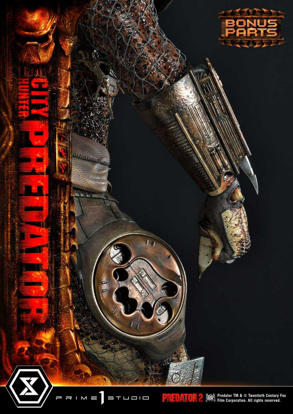 PRIME 1 STUDIO - Predator 2: City Hunter Predator Deluxe Bonus Version 1:3 Scale Statue