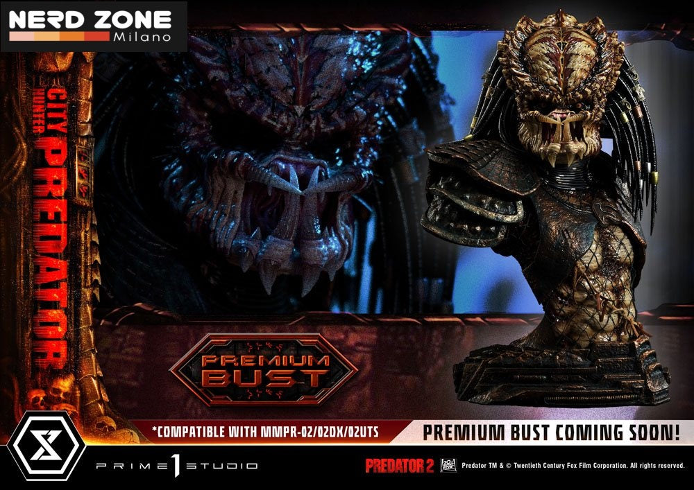 PRIME 1 STUDIO - Predator 2 Museum Masterline Statue 1/3 City Hunter Predator