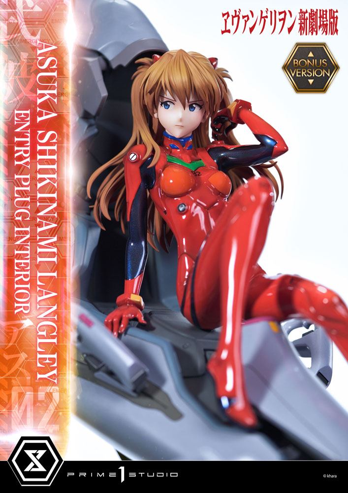 PRIME 1 STUDIO - Rebuild of Evangelion Statue 1/4 Asuka Shikinami Langley Bonus Version 66 cm