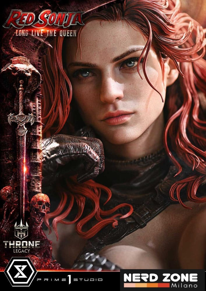 PRIME 1 STUDIO - Red Sonja Throne Legacy Collection Statue Statue 1/3 Red Sonja: Long Live the Queen 77 cm